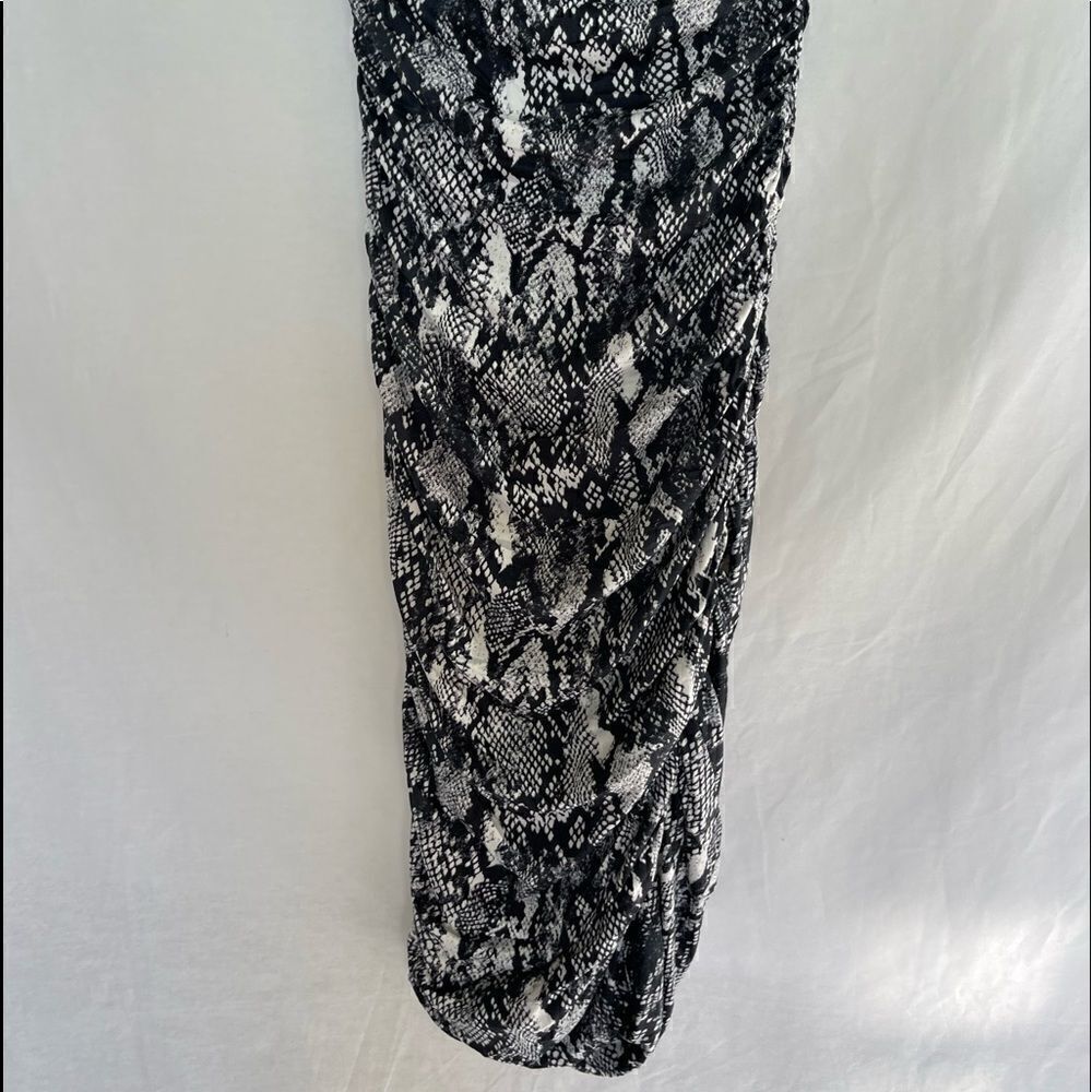 Snake Print Midi Dress - Picture 6 of 12